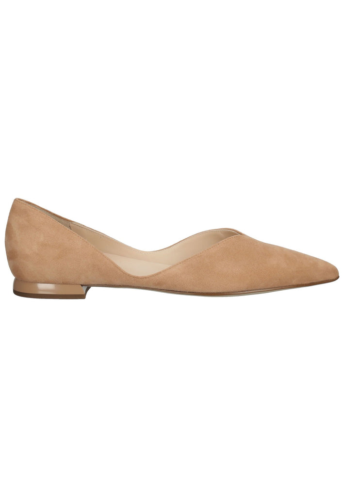 Högl Ballerinas Veloursleder Beige