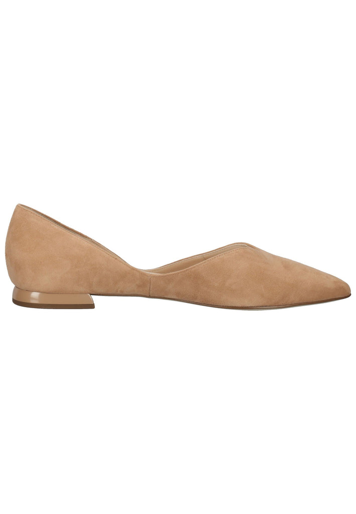 Högl Ballerinas Veloursleder Beige