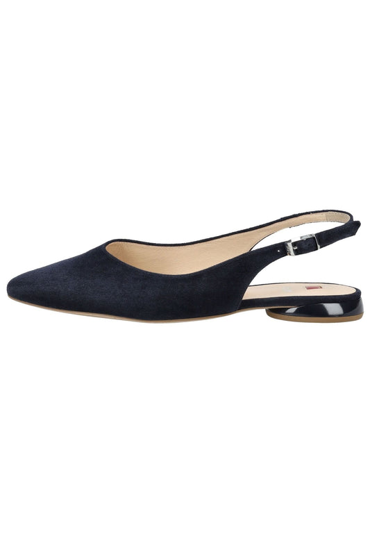 Högl Ballerinas Veloursleder Blau