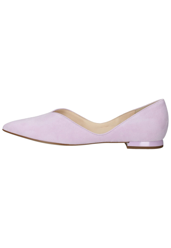 Högl Ballerinas Veloursleder Lavendel