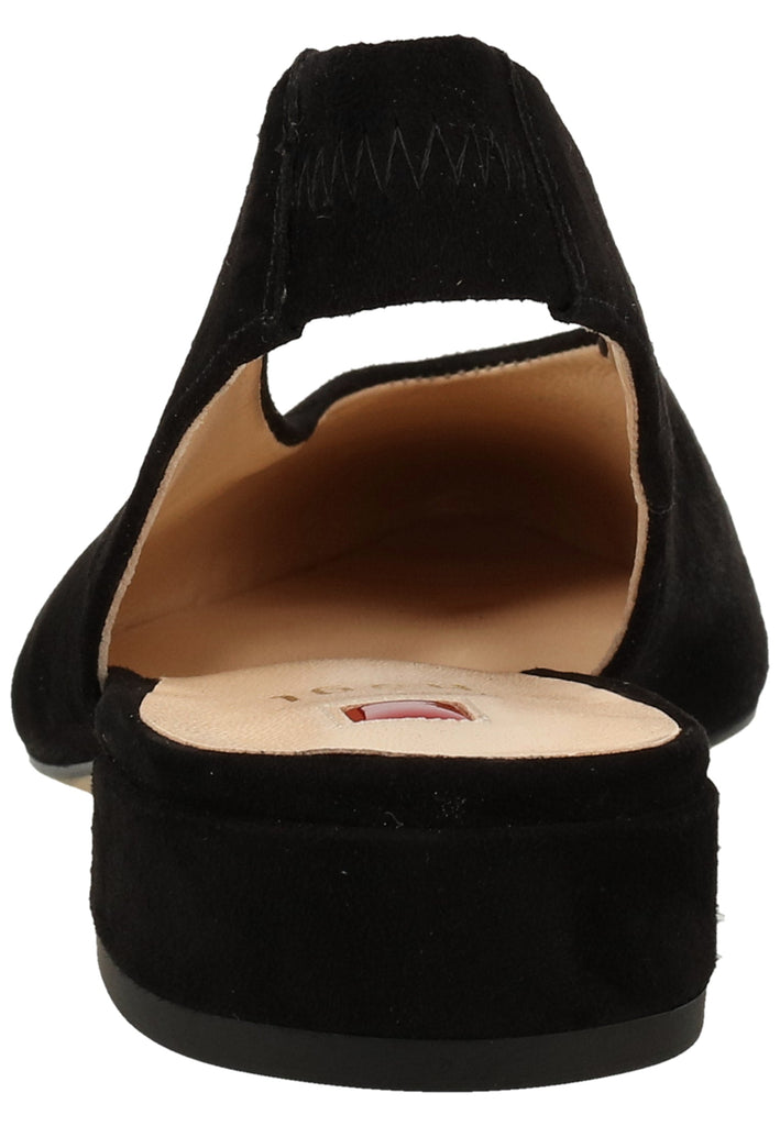 Högl Ballerinas Veloursleder Schwarz