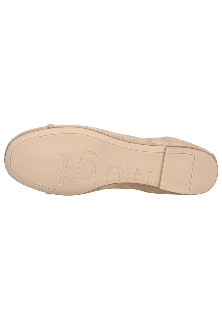 Högl Ballerinas Veloursleder Taupe