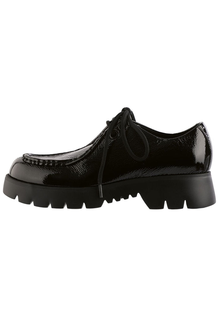 Halbschuhe Högl Halbschuhe Leder Schwarz Lack