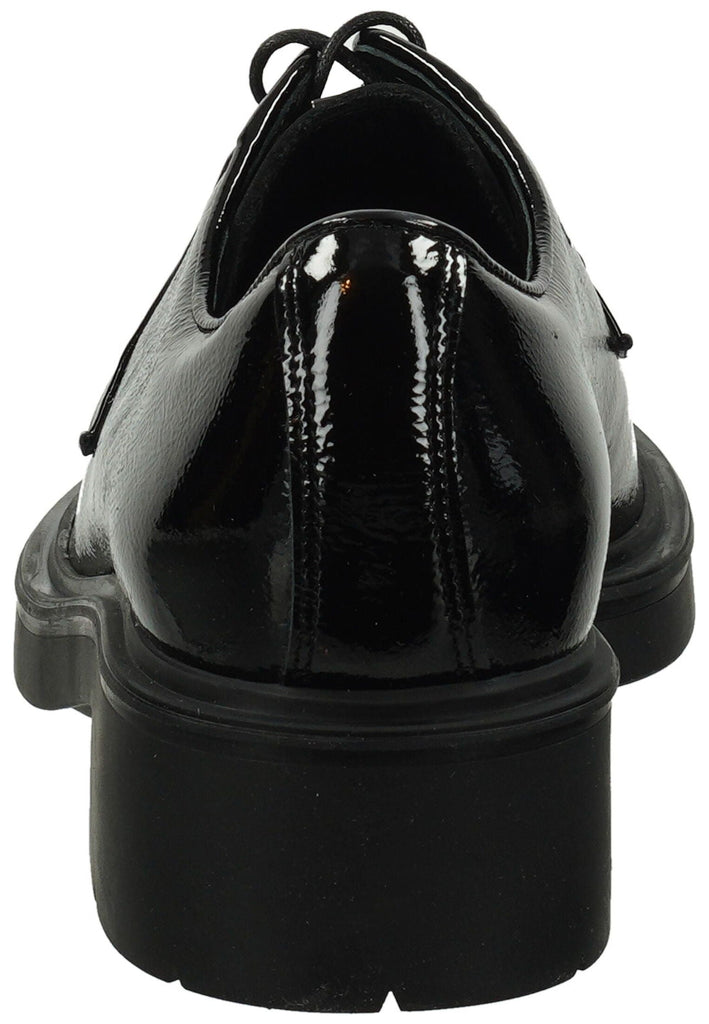 Högl Halbschuhe Leder Schwarz Lack