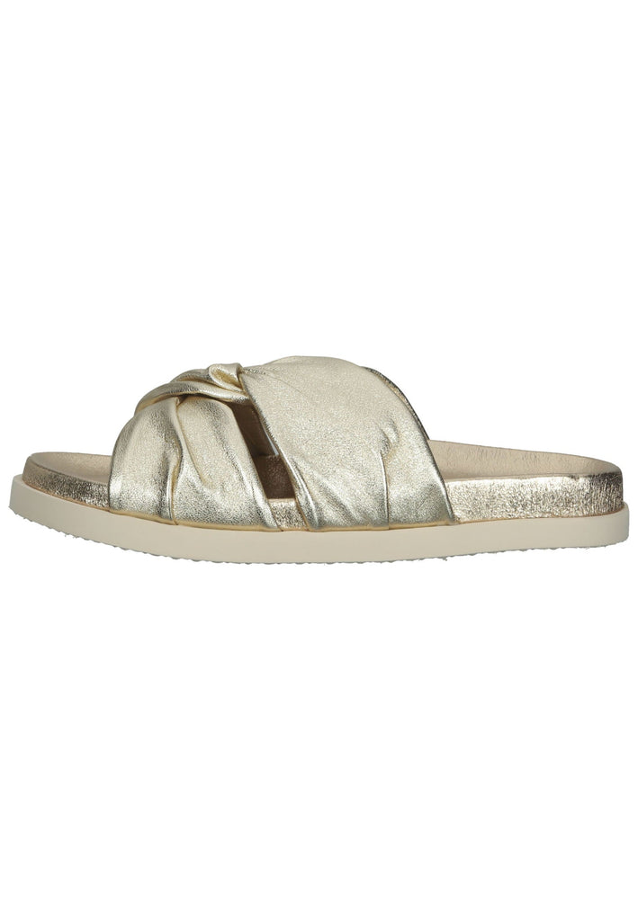 Pantoletten Högl Pantoletten Leder Platin