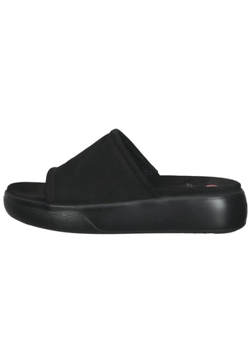 Pantoletten Högl Pantoletten Veloursleder Schwarz