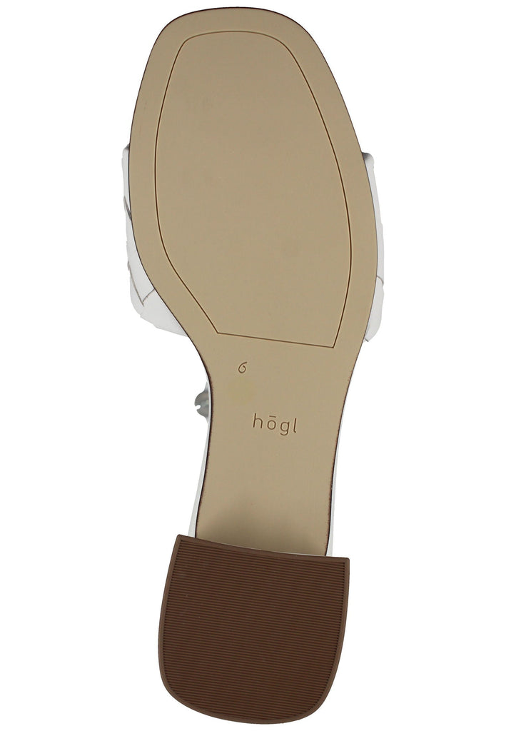 Högl Pantoletten Leder Creme