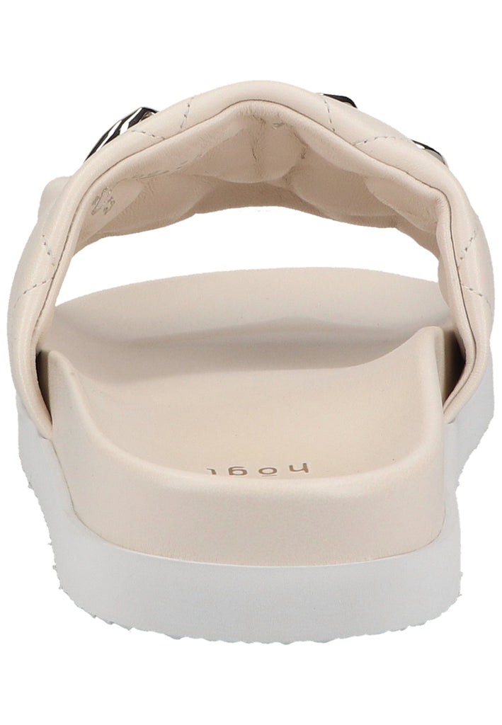 Högl Pantoletten Leder Creme