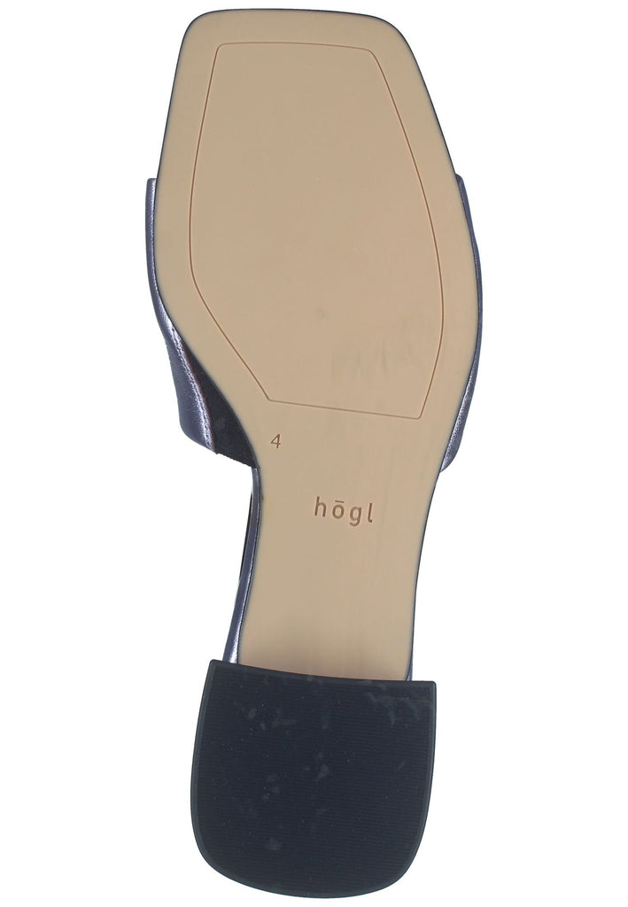 Högl Pantoletten Leder Lavendel