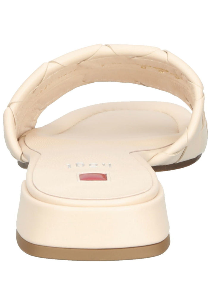 Högl Pantoletten Leder Leinen