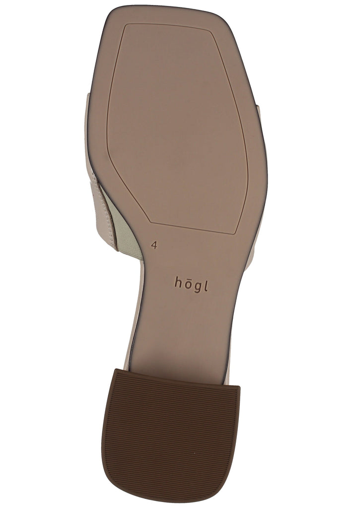 Högl Pantoletten Leder Nude