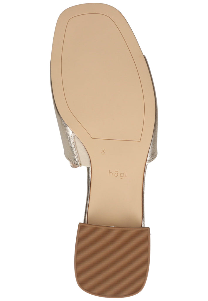 Högl Pantoletten Leder Platin