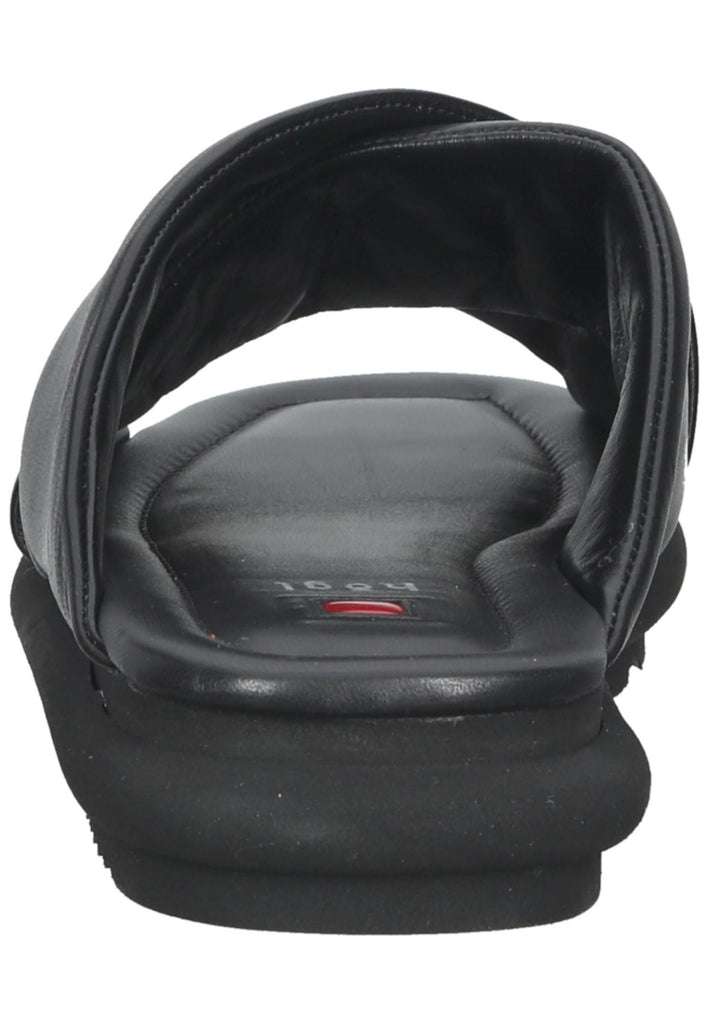 Högl Pantoletten Leder Schwarz