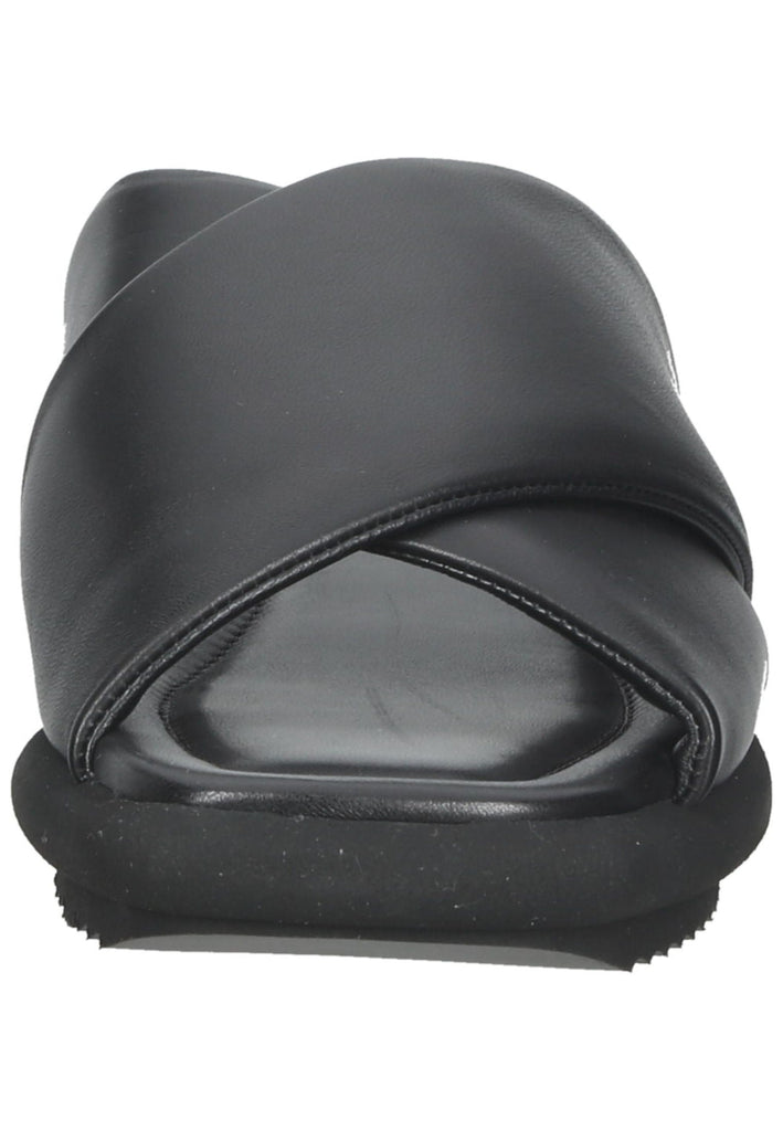 Högl Pantoletten Leder Schwarz