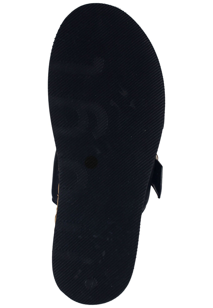 Högl Pantoletten Leder Schwarz