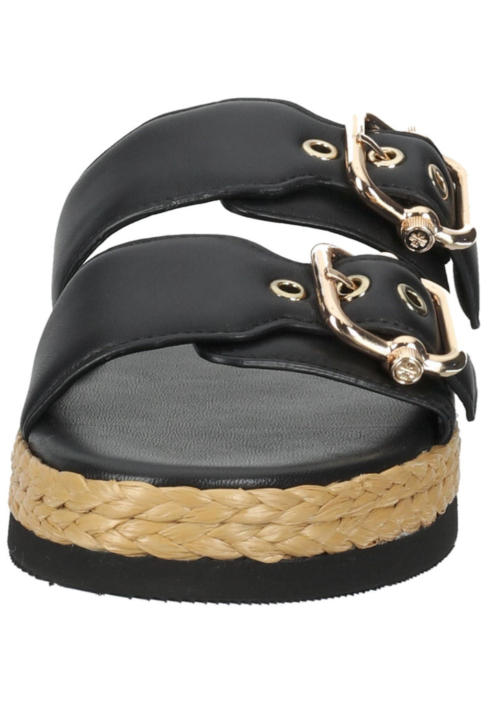 Högl Pantoletten Leder Schwarz