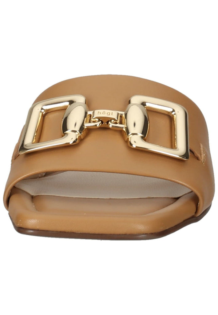 Högl Pantoletten Leder Toffee