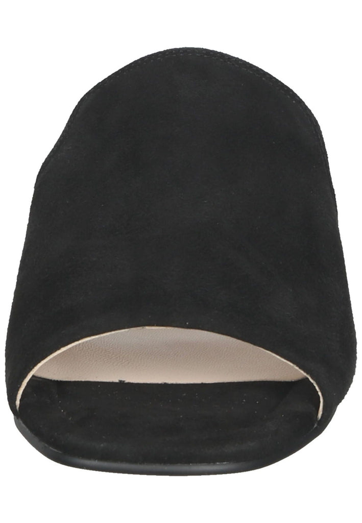 Högl Pantoletten Veloursleder Schwarz