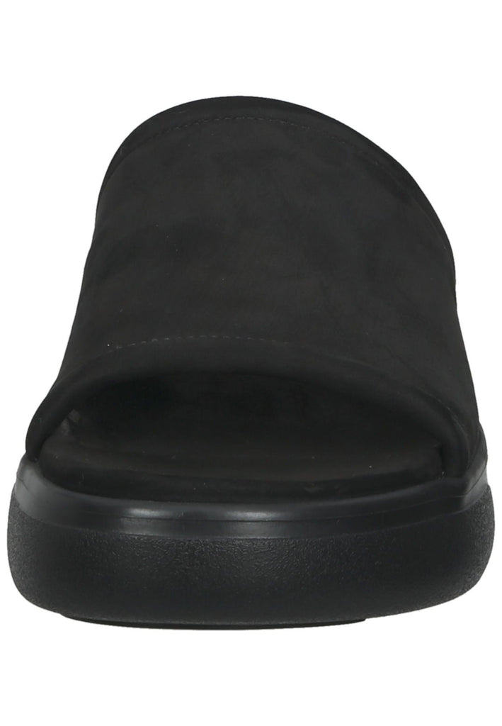 Högl Pantoletten Veloursleder Schwarz