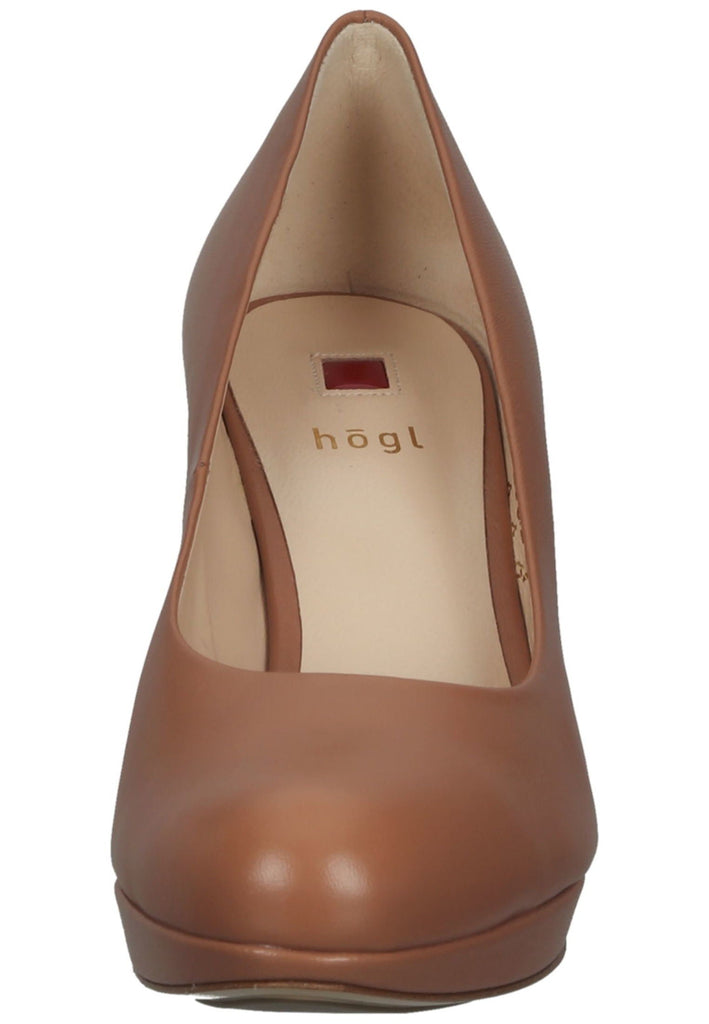 Högl Pumps Glattleder Beige