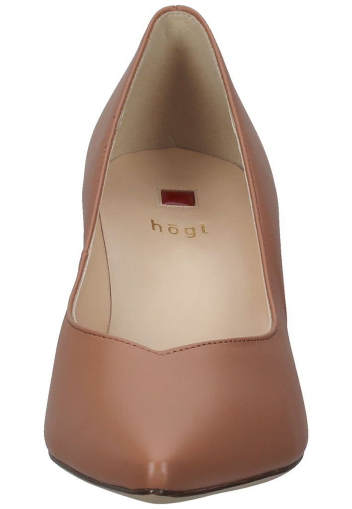 Högl Pumps Glattleder Beige