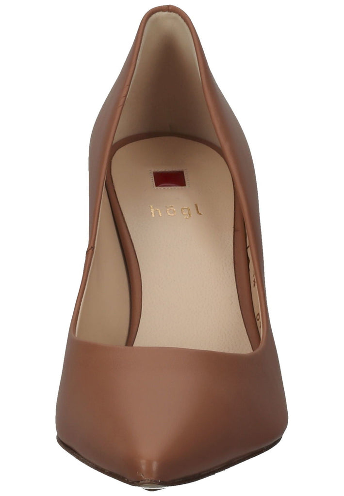 Högl Pumps Glattleder Braun
