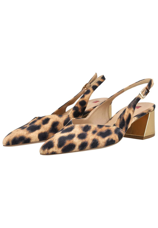 Högl Pumps Glattleder Camel