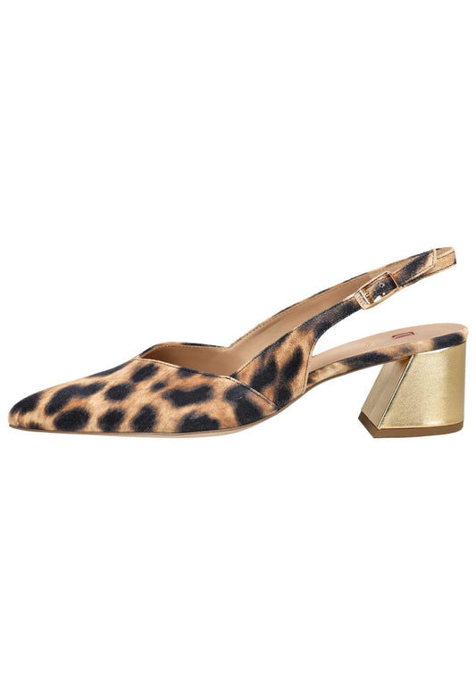 Högl Pumps Glattleder Camel