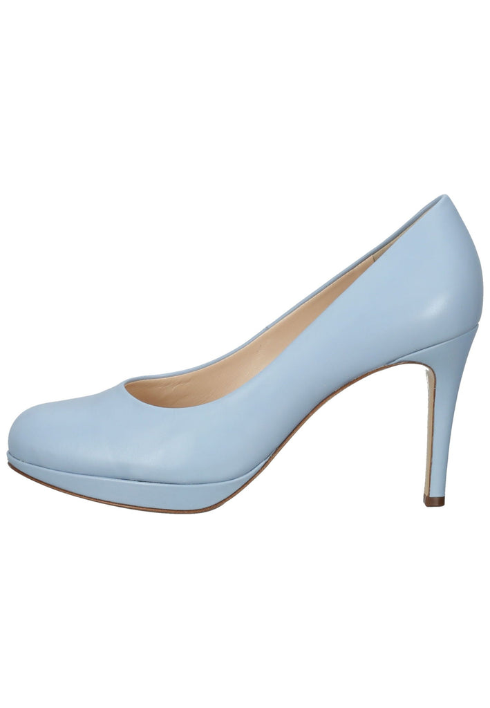 Högl Pumps Glattleder Hellblau