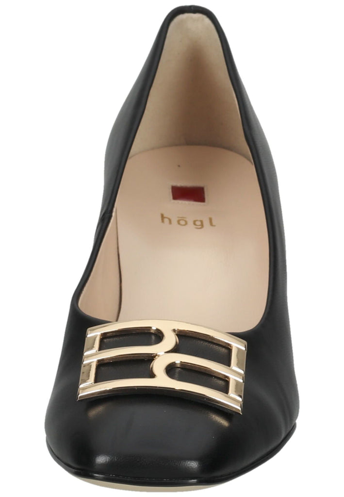 Högl Pumps Glattleder Schwarz