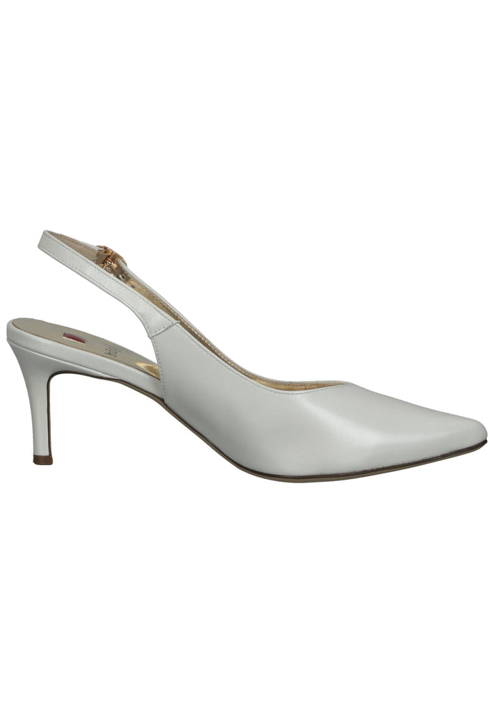 Högl Pumps Glattleder Weiß