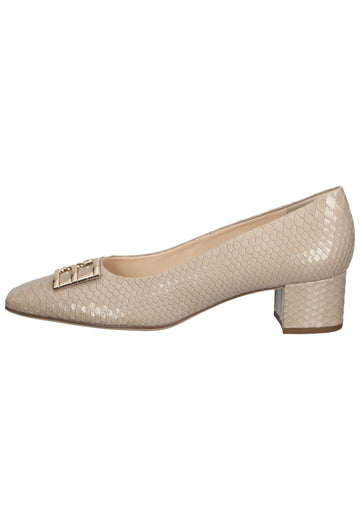 Pumps Högl Pumps Leder Nude