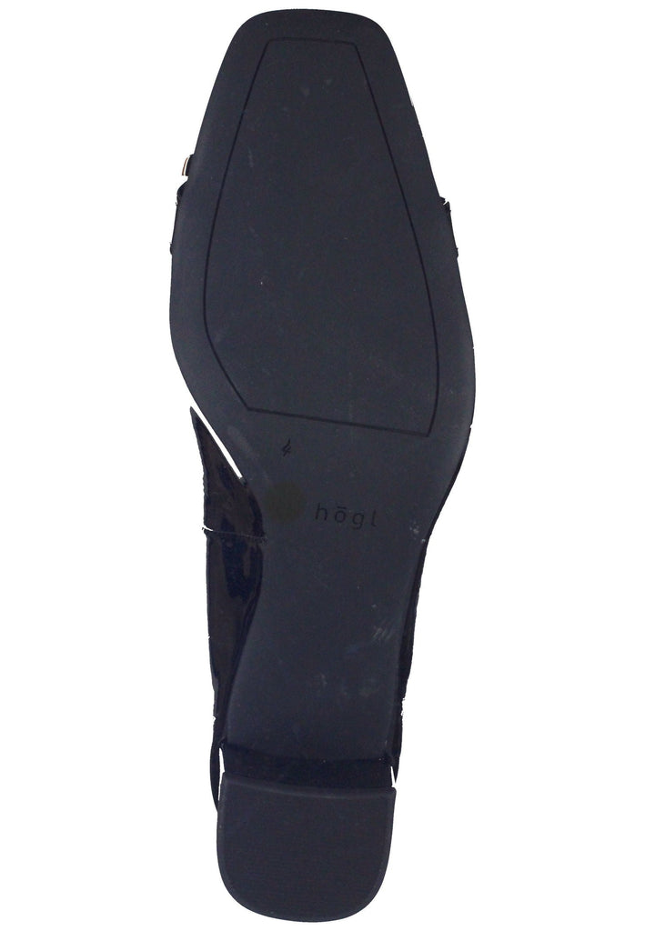 Pumps Högl Pumps Leder Schwarz Lack