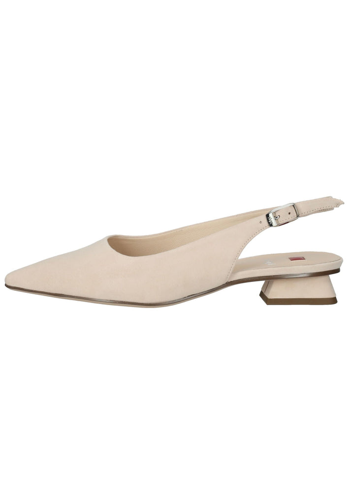 Pumps Högl Pumps Veloursleder Nude