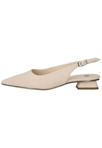 Pumps Högl Pumps Veloursleder Nude