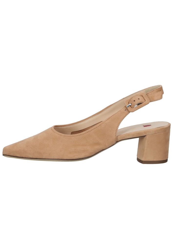 Pumps Högl Pumps Veloursleder Sand
