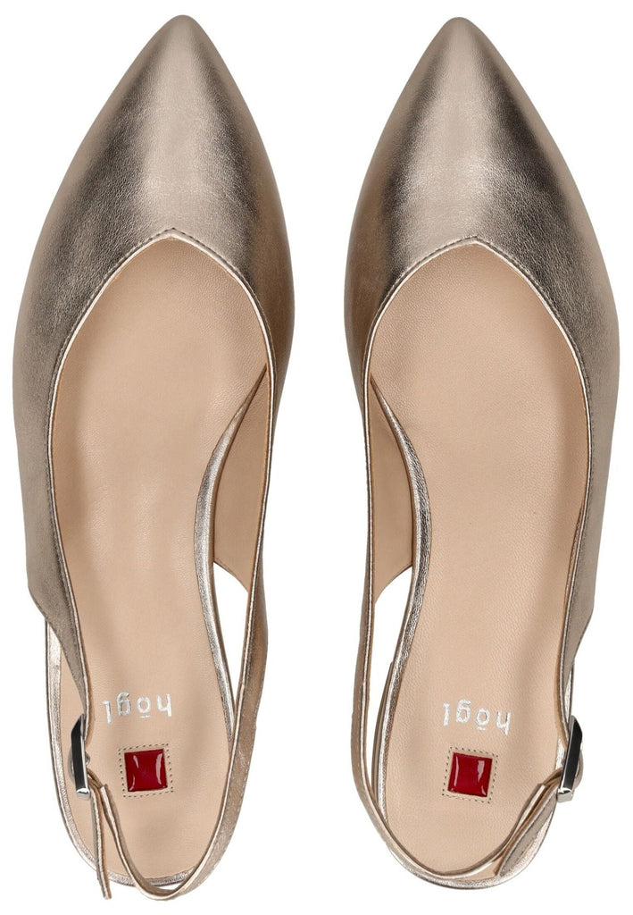 Högl Pumps Leder Bronze