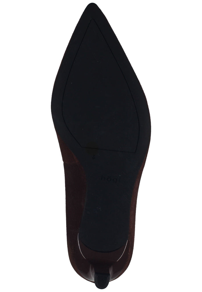 Högl Pumps Leder Chocolate