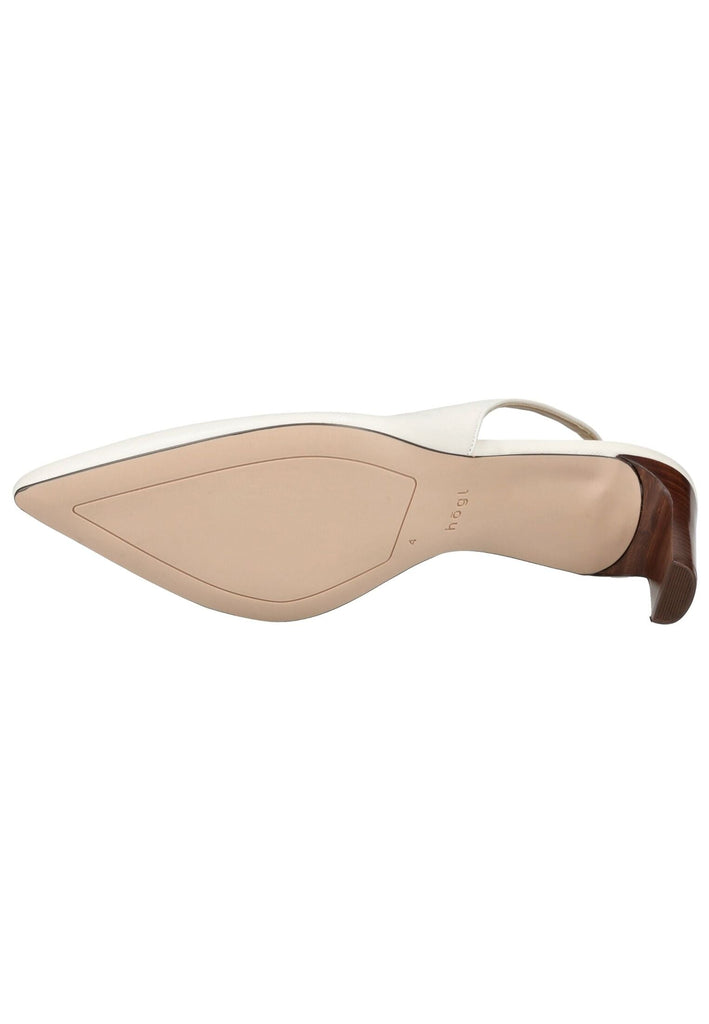 Högl Pumps Leder Creme