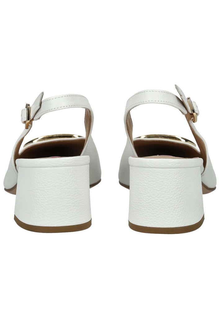 Högl Pumps Leder Creme