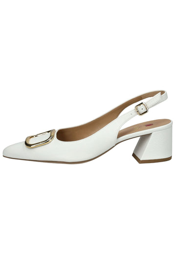 Högl Pumps Leder Creme