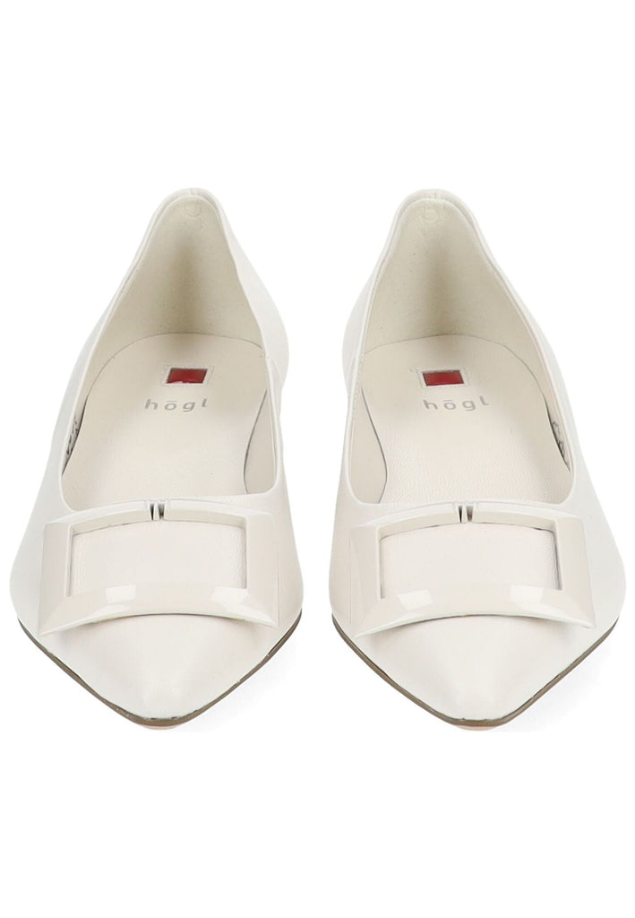 Högl Pumps Leder Creme