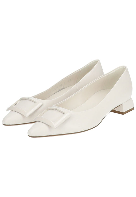 Högl Pumps Leder Creme