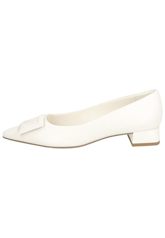 Högl Pumps Leder Creme