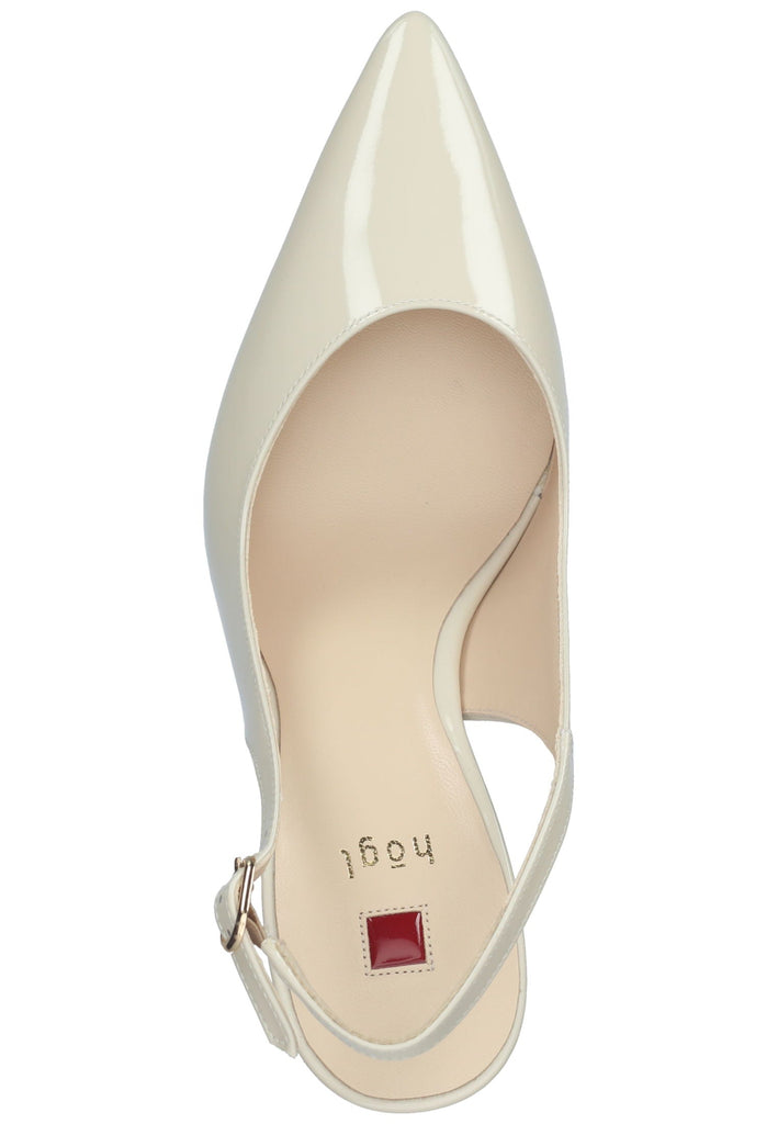 Högl Pumps Leder Creme