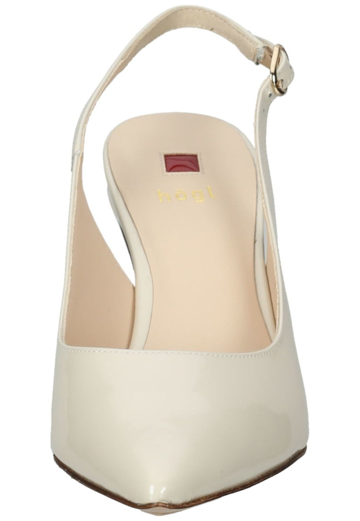 Högl Pumps Leder Creme