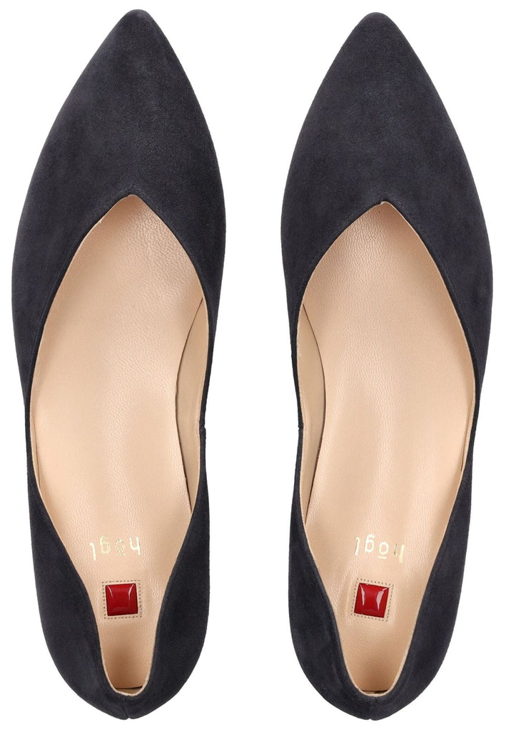 Högl Pumps Leder Dunkelblau