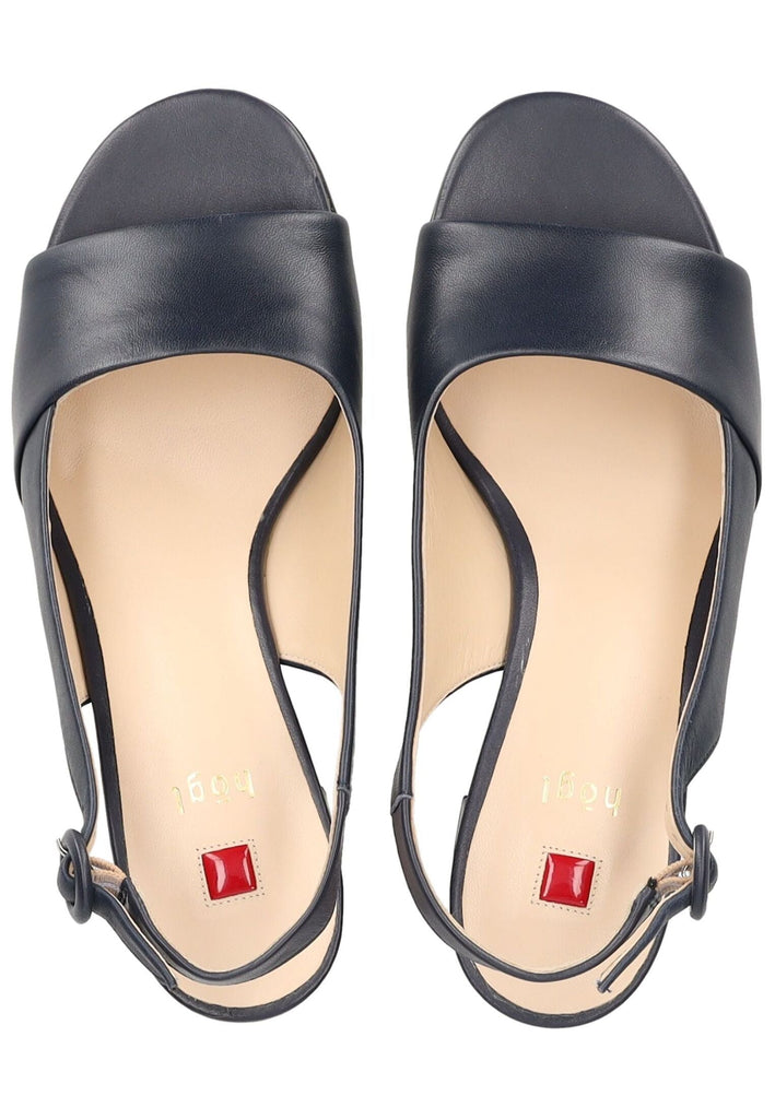 Högl Pumps Leder Dunkelblau
