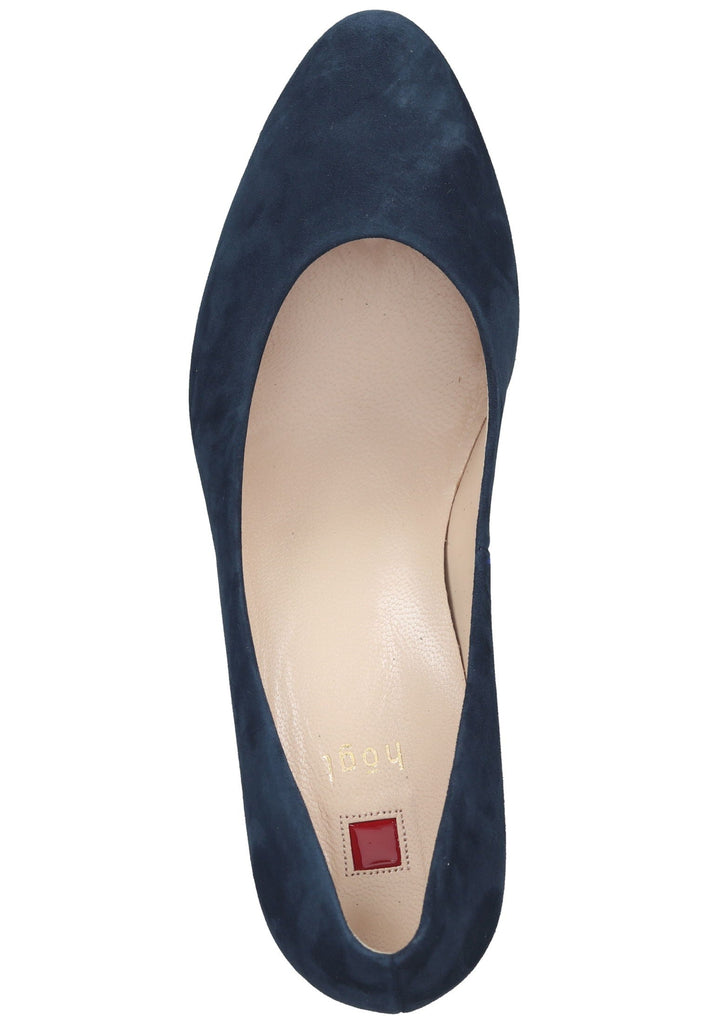 Högl Pumps Leder Dunkelblau
