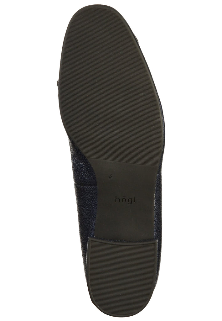 Högl Pumps Leder Dunkelblau
